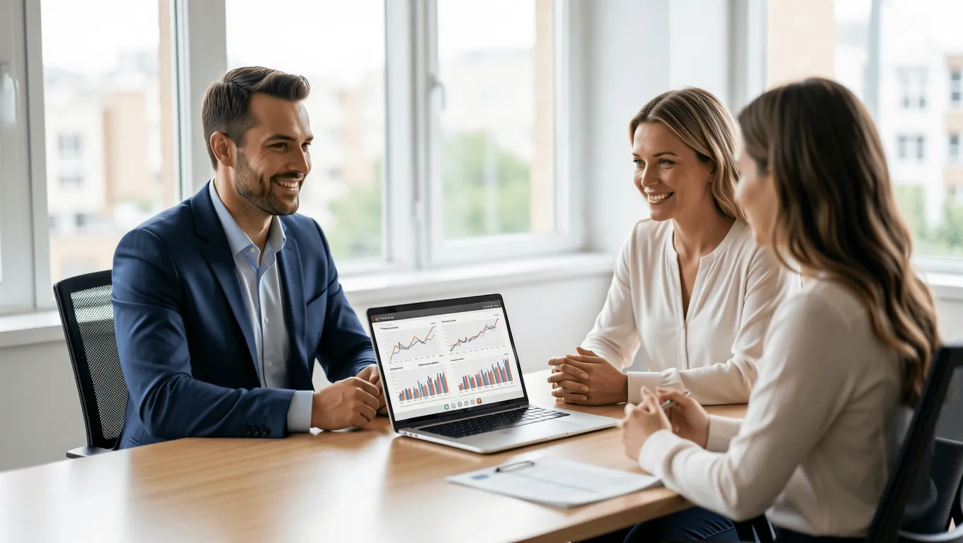 Debt relief loans Texas: consulting with a financial expert.