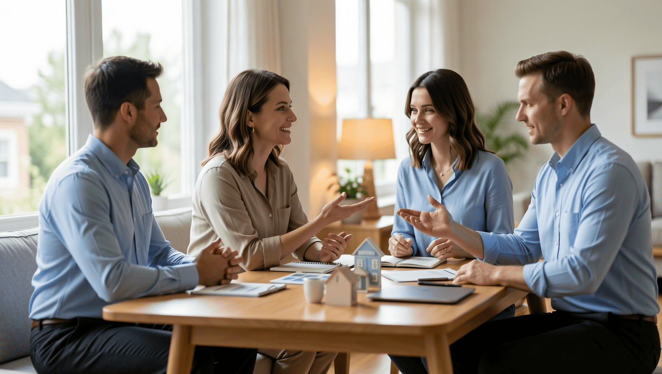 Financial Advisor Helping Texas Couple With Loan Planning