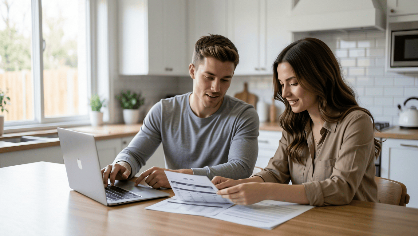 Arlington TX residents comparing personal loan options online