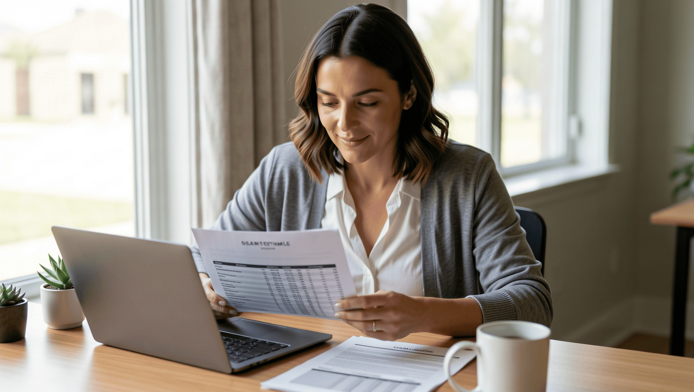 Frisco Texas resident planning finances with personal loan considerations.