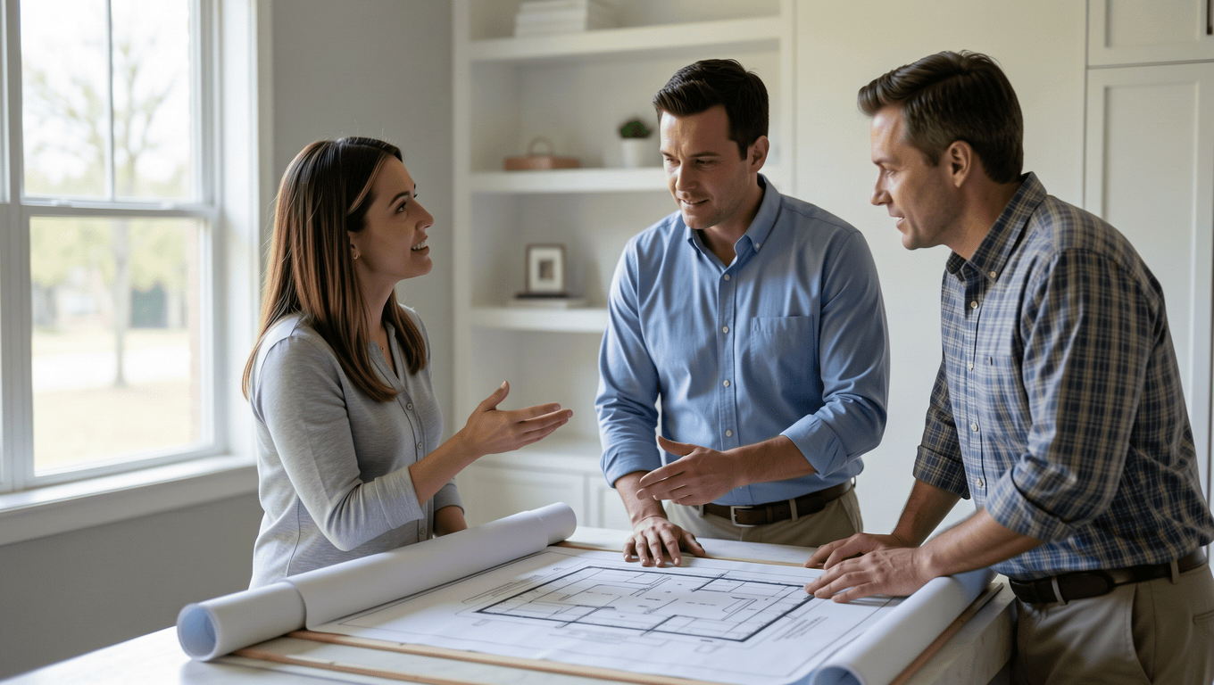 Home improvement loan discussion in Waco TX for renovations.