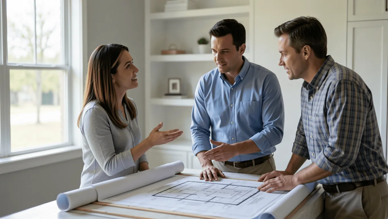 Home improvement loan discussion in Waco TX for renovations.