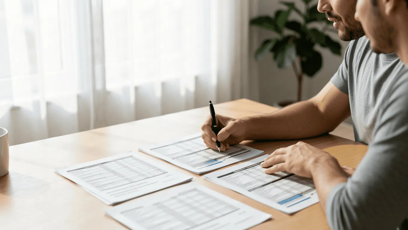 Couple Budgeting with a 500 FICO Score Loan in Texas