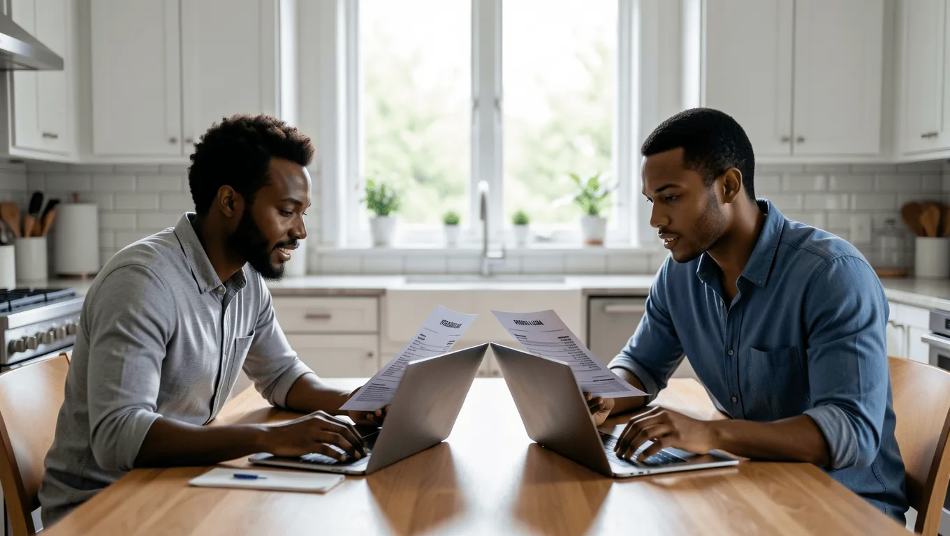 Couple reviewing 640 credit score loan options in Texas for 2026.