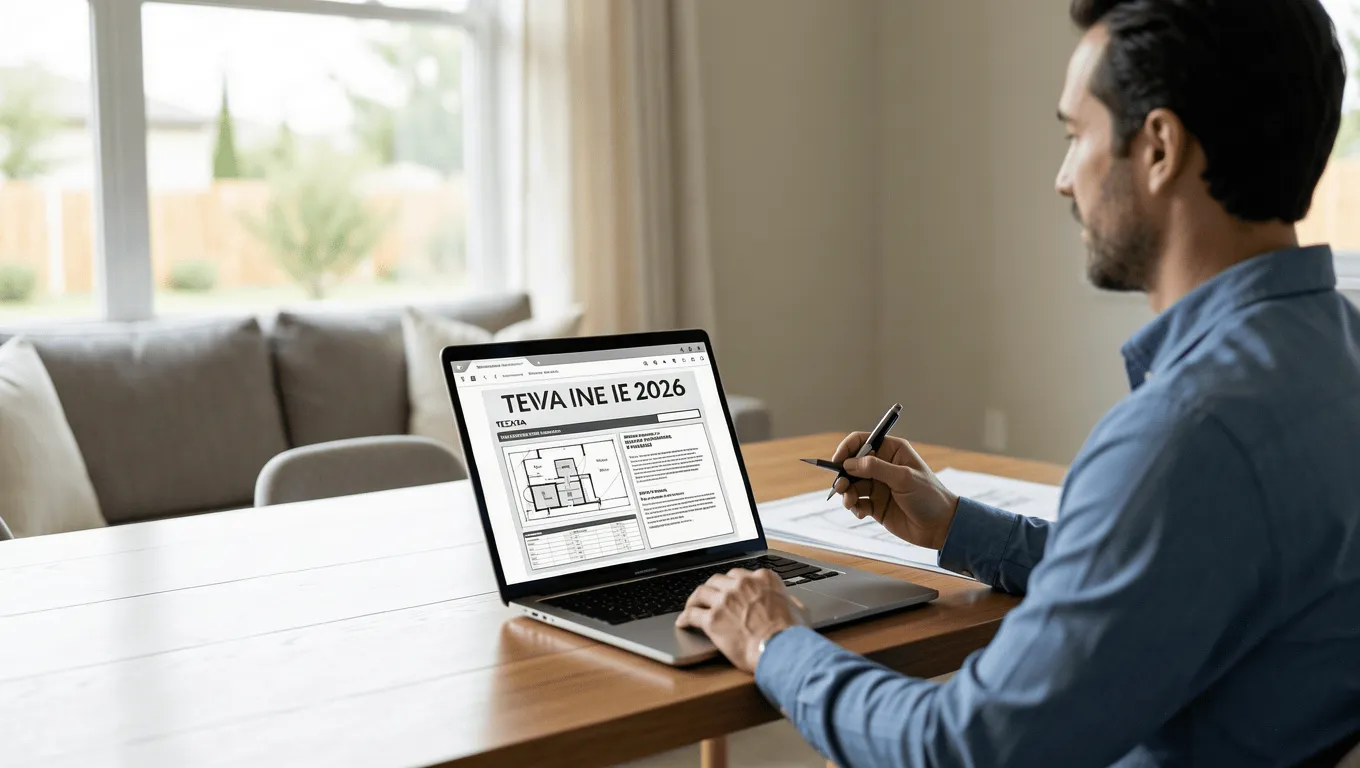 homeowner getting advice on landscaping loans texas