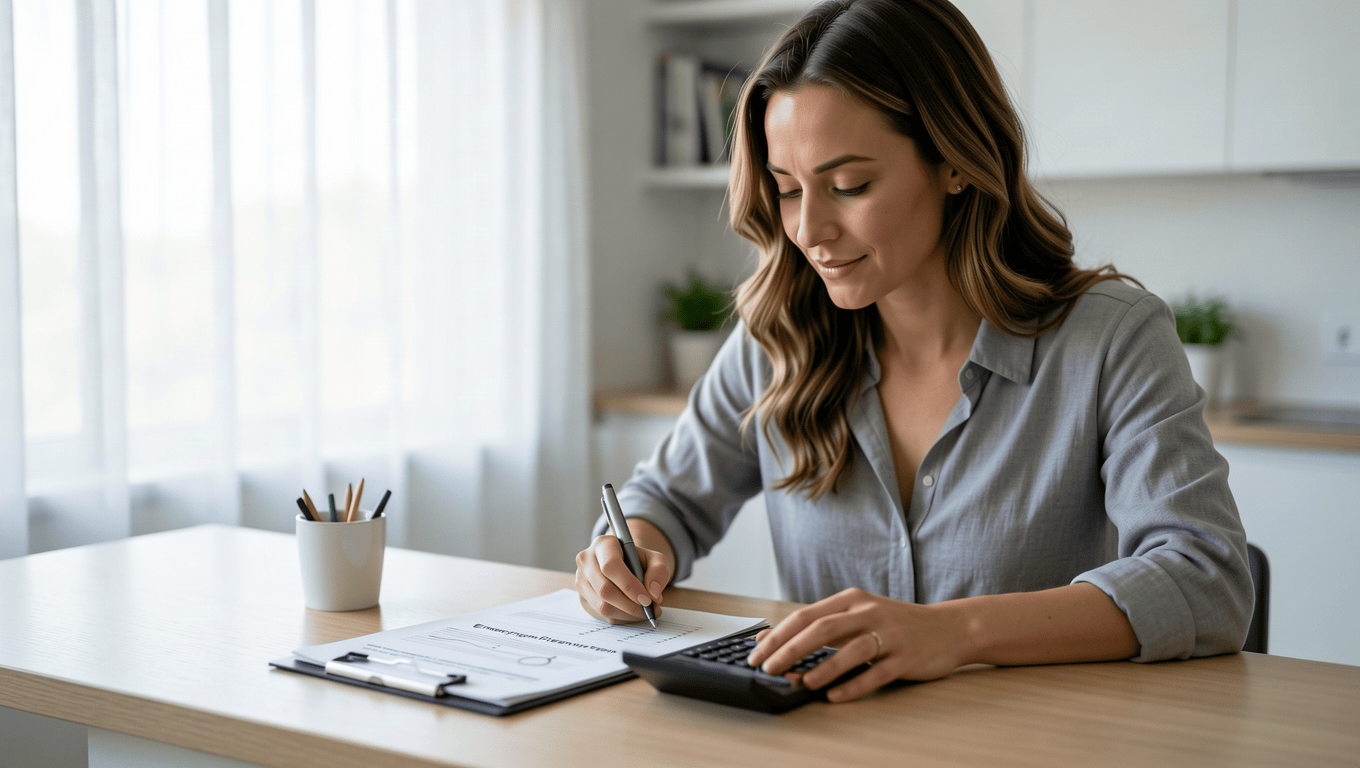 Woman planning to finance urgent plumbing repairs in Texas.