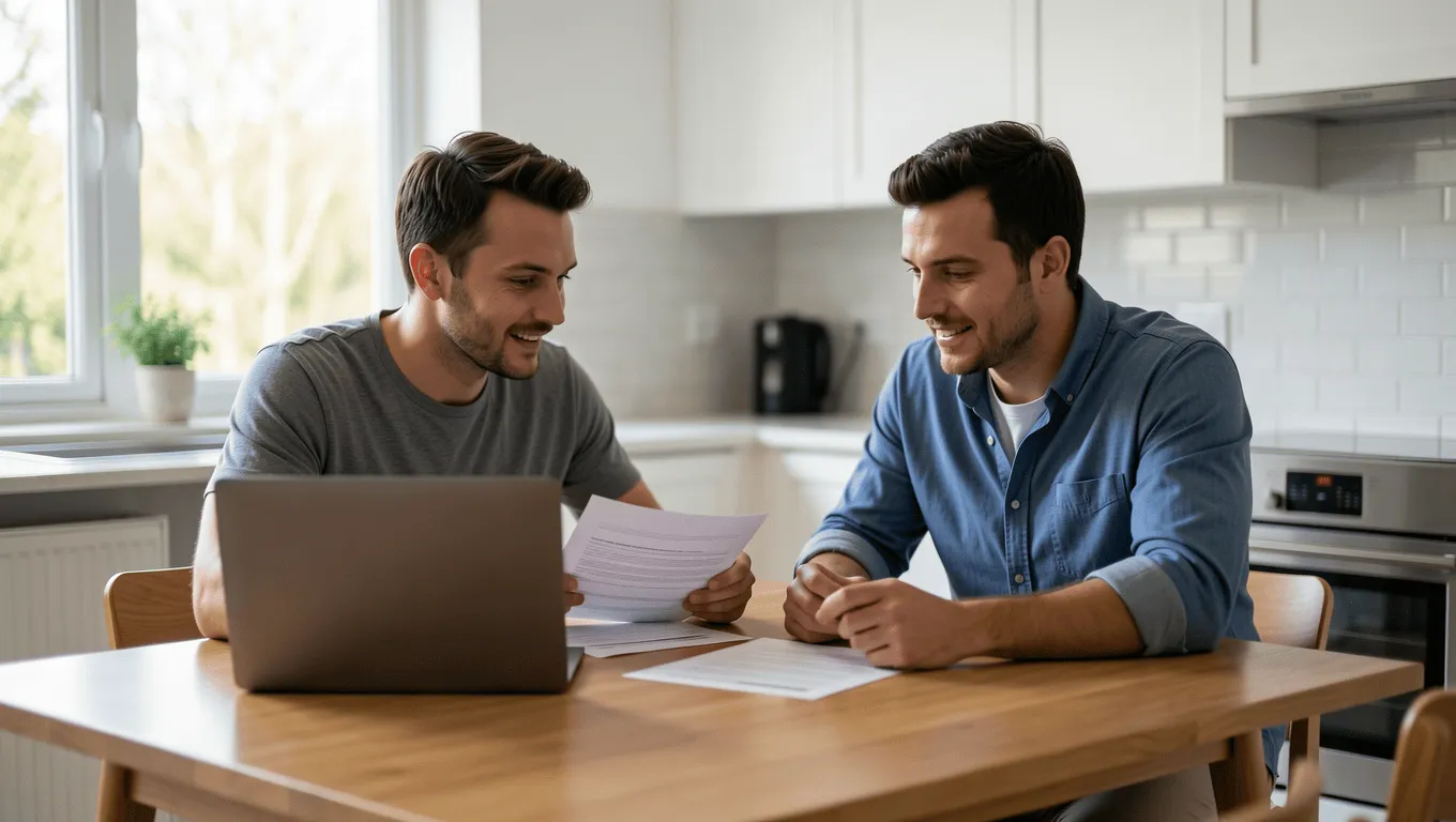 Couple planning sauna financing with a Texas lender in 2026.