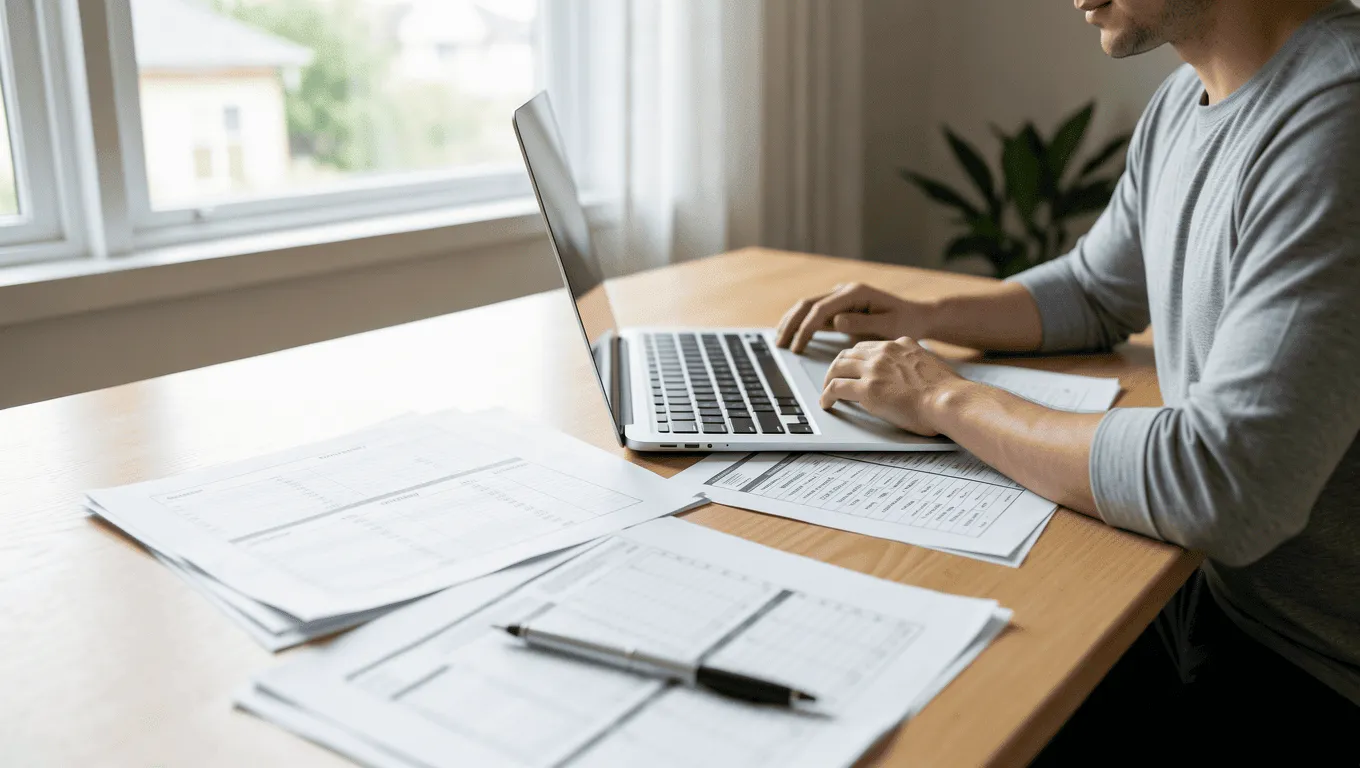 person budgeting funds from $12000 loan in Texas