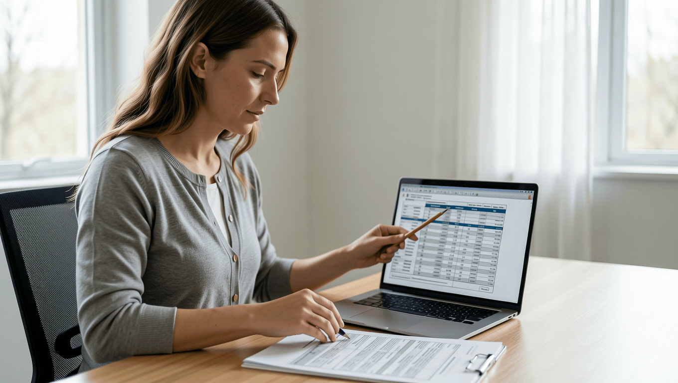 woman budgeting $2500 loan for home repairs in Texas