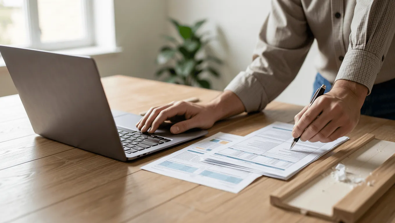 Person budgeting for $3500 loan expenses in Texas