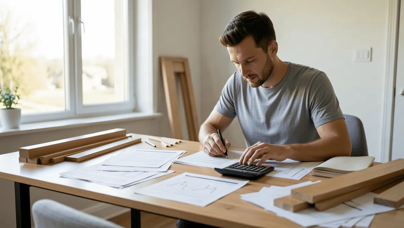 Homeowner planning expenses with $7000 Texas loan funds