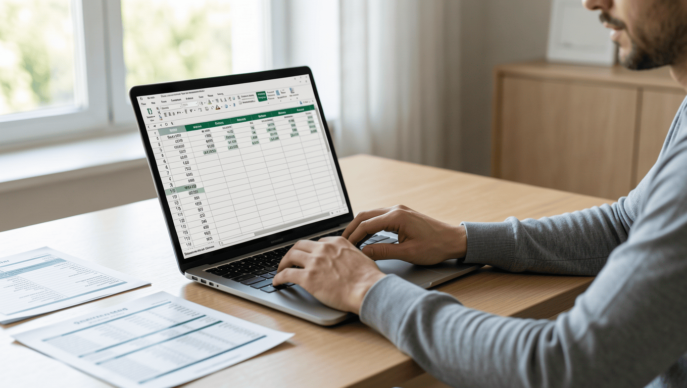 person budgeting for $7500 loan repayment in Texas