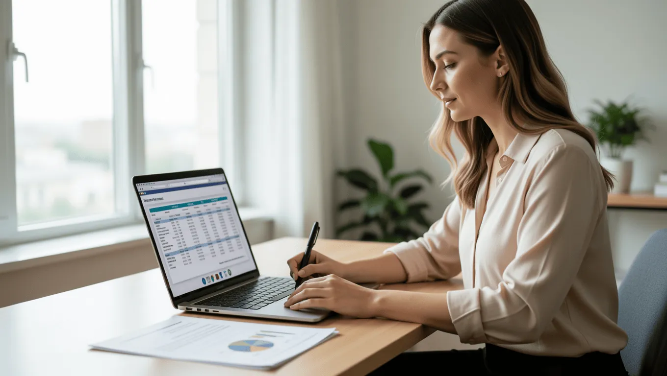 Woman Planning Finances After Receiving $8000 Loan in Texas