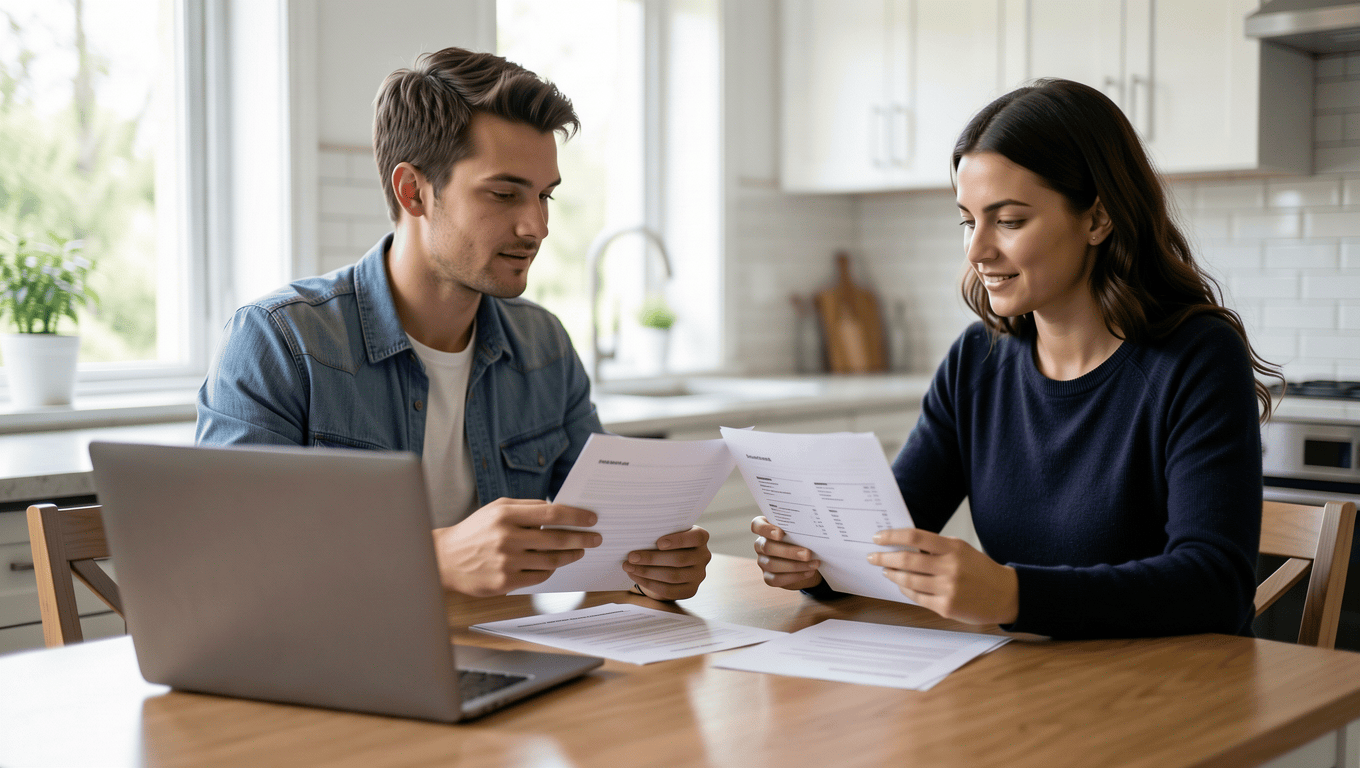 couple comparing ATV financing options in Texas