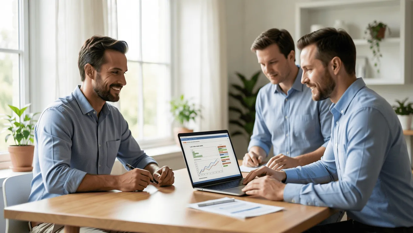 Farmer Reviewing Loan Options for Tractor Financing in Texas